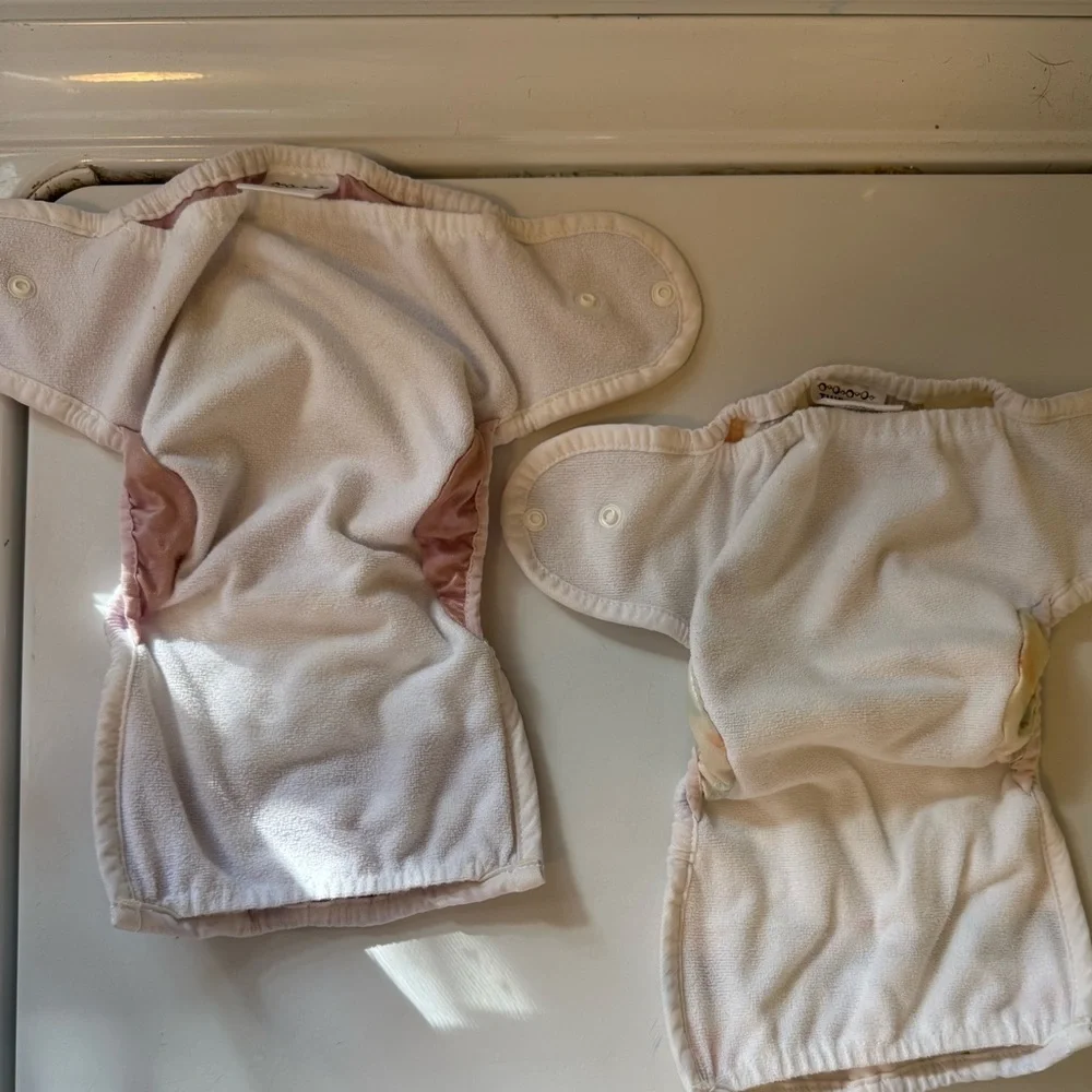 Thirsties Size One pocket snap diaper covers lot of 9 GUC cover only - Picture 2 of 13